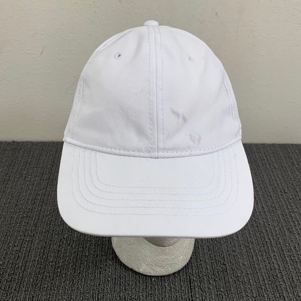 Time and Tru Baseball Hat Womens OSFM White Adjustable Strapback Cap
